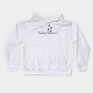 Feeling Pawsitive Kids Hoodie